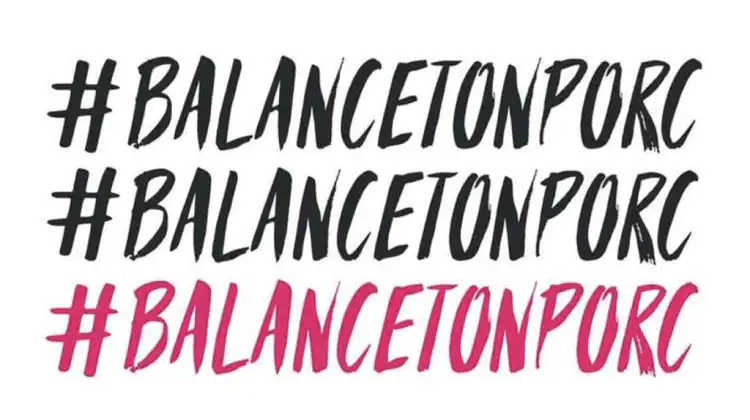 Balance ton porc